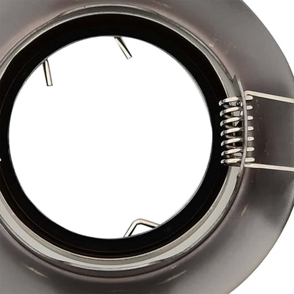 vidaXL Spotlight 6 pcs Brass 9 x 9 x 2.5 cm Metal