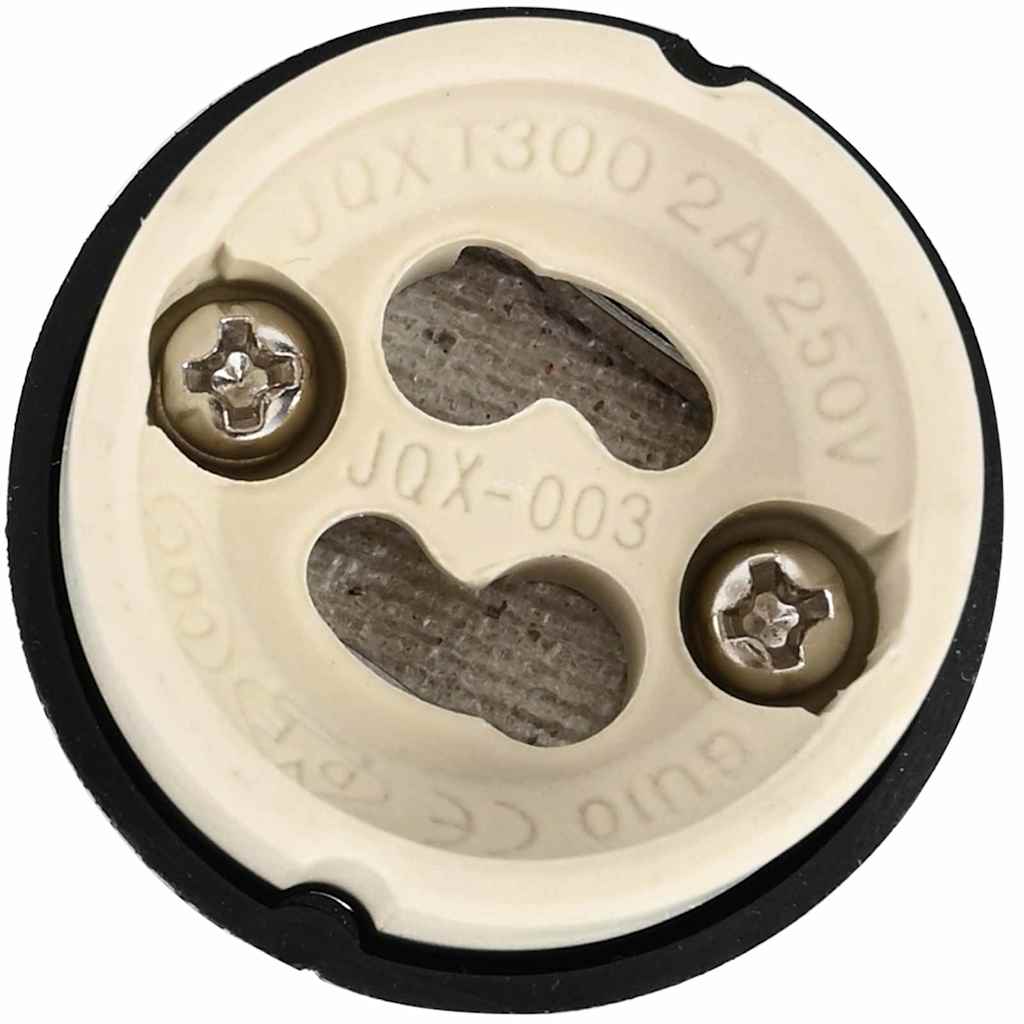 vidaXL Spotlight 12 pcs Brass 9 x 9 x 2.5 cm Metal