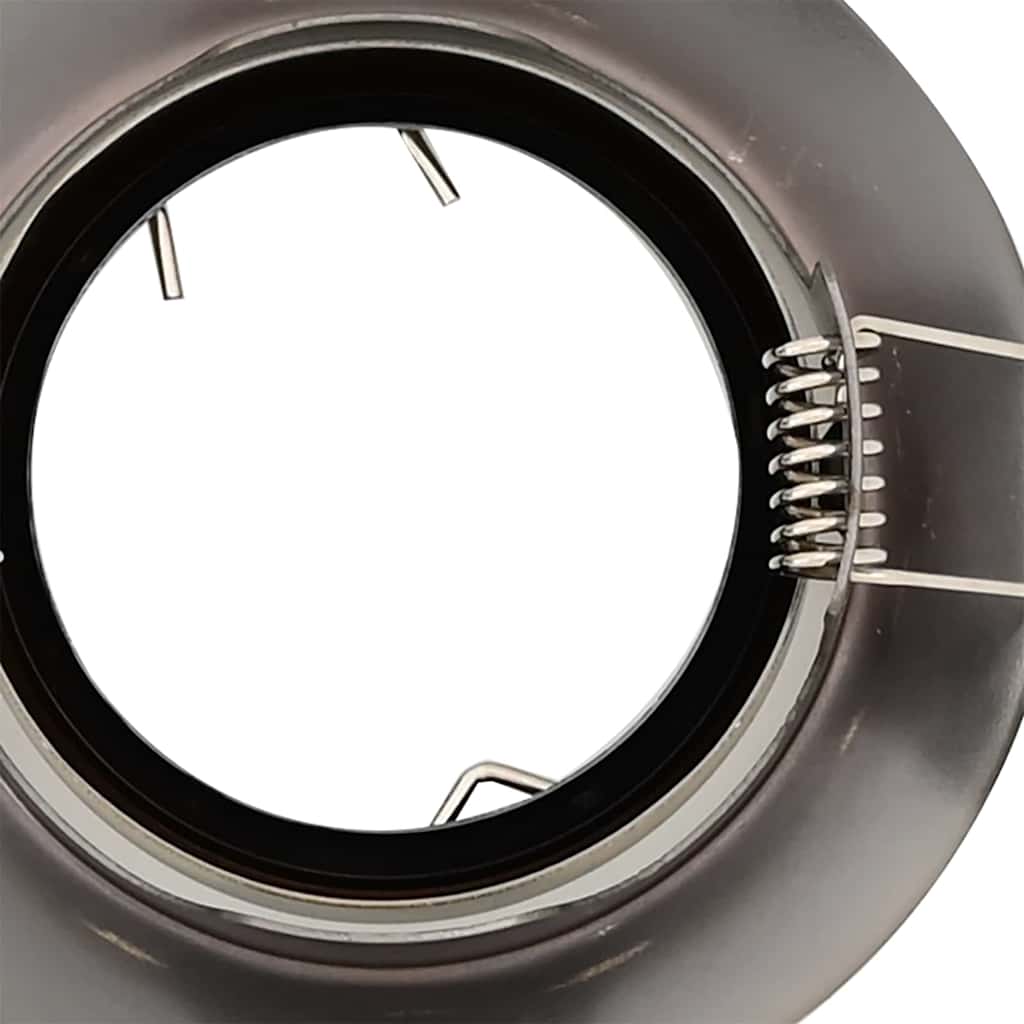 vidaXL Spotlight 24 pcs Brass 9 x 9 x 2.5 cm Metal