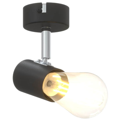 vidaXL Ceiling Spotlight Black 6.5 x 6 x 11.5 cm Steel