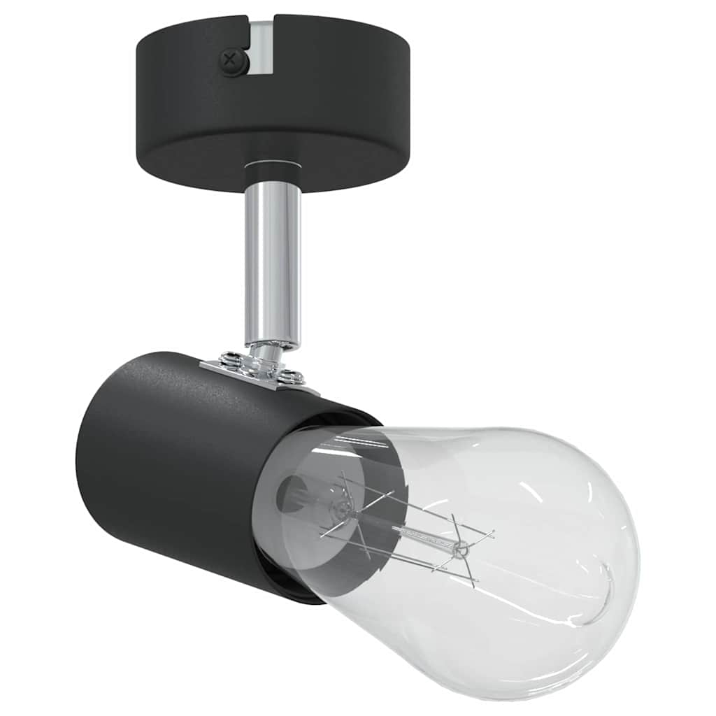 vidaXL Ceiling Spotlight Black 6.5 x 6 x 11.5 cm Steel