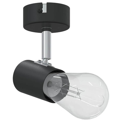 vidaXL Ceiling Spotlight Black 6.5 x 6 x 11.5 cm Steel