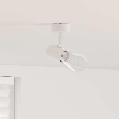 vidaXL Ceiling Spotlight White 6.5 x 6 x 11.5 cm Steel