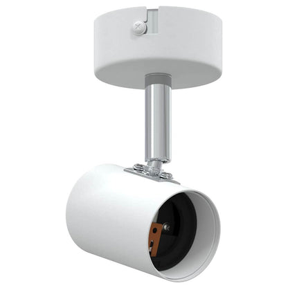 vidaXL Ceiling Spotlight White 6.5 x 6 x 11.5 cm Steel