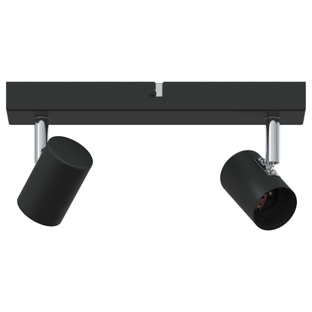 vidaXL Ceiling Spotlight Black 26 x 6.5 x 11.5 cm Steel
