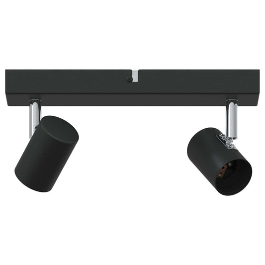 vidaXL Ceiling Spotlight Black 26 x 6.5 x 11.5 cm Steel