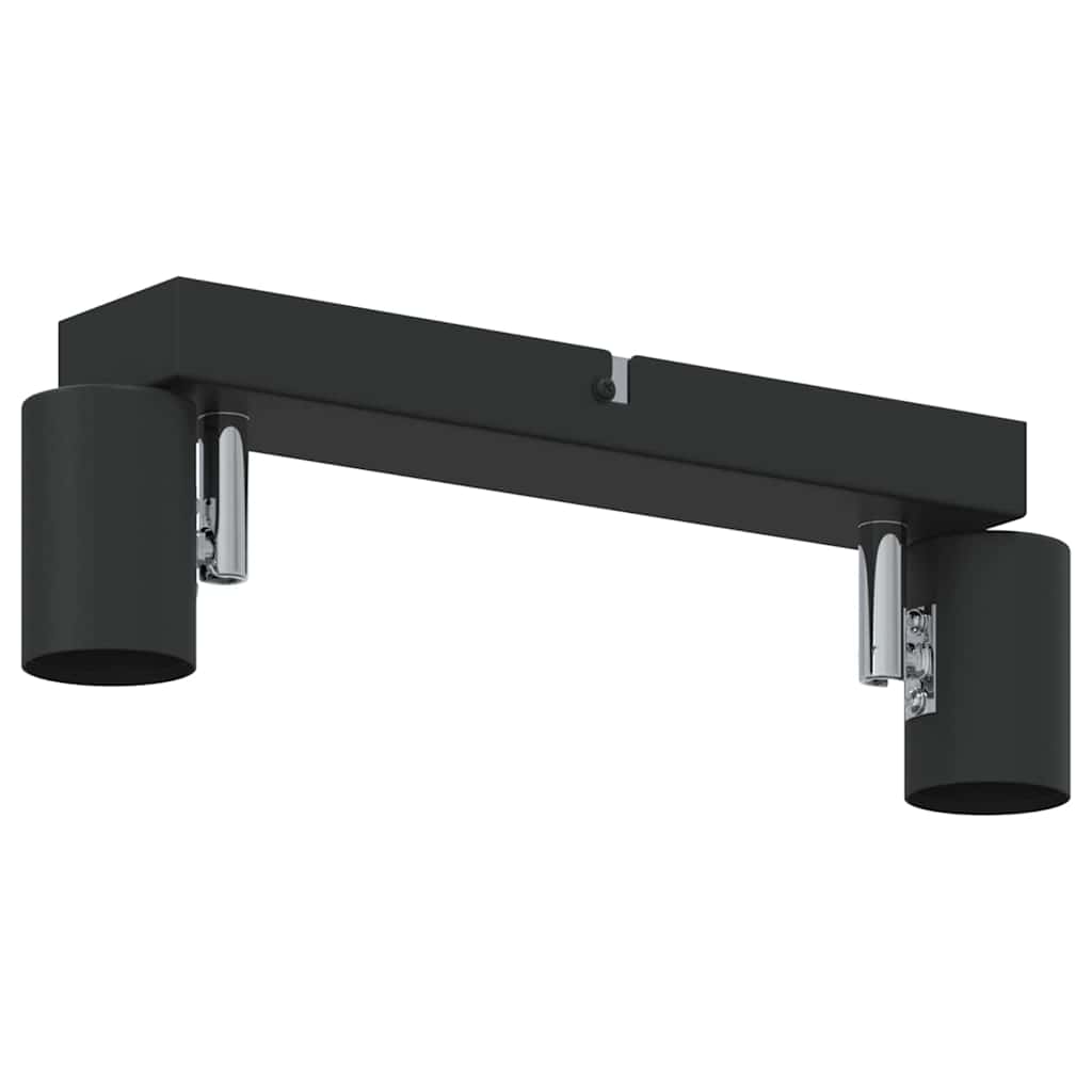 vidaXL Ceiling Spotlight Black 26 x 6.5 x 11.5 cm Steel