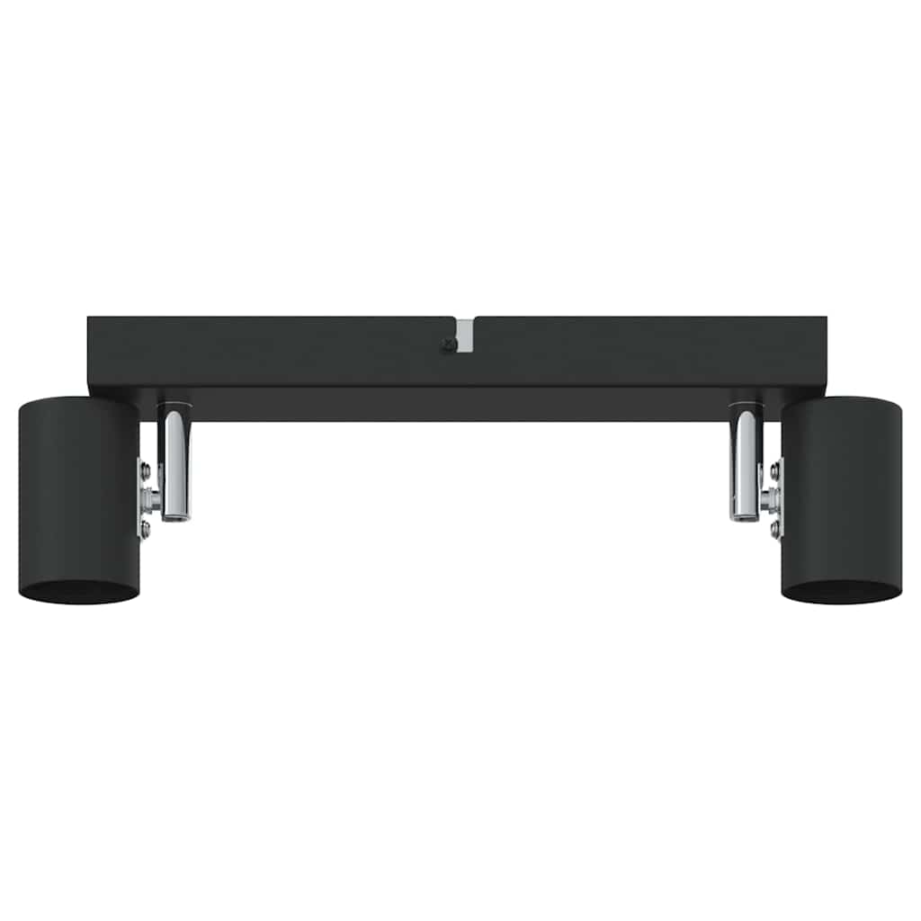 vidaXL Ceiling Spotlight Black 26 x 6.5 x 11.5 cm Steel