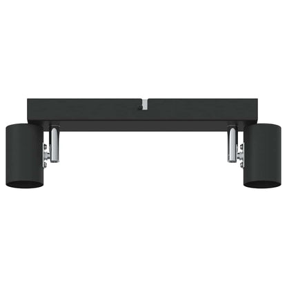 vidaXL Ceiling Spotlight Black 26 x 6.5 x 11.5 cm Steel