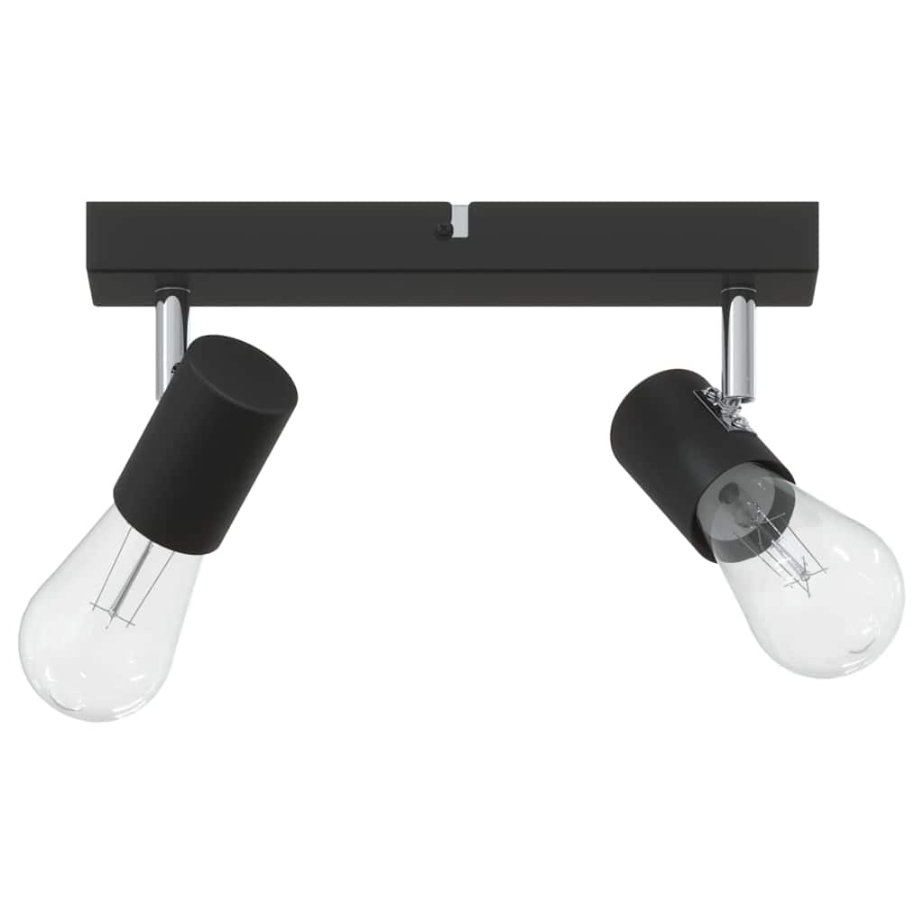 vidaXL Ceiling Spotlight Black 26 x 6.5 x 11.5 cm Steel