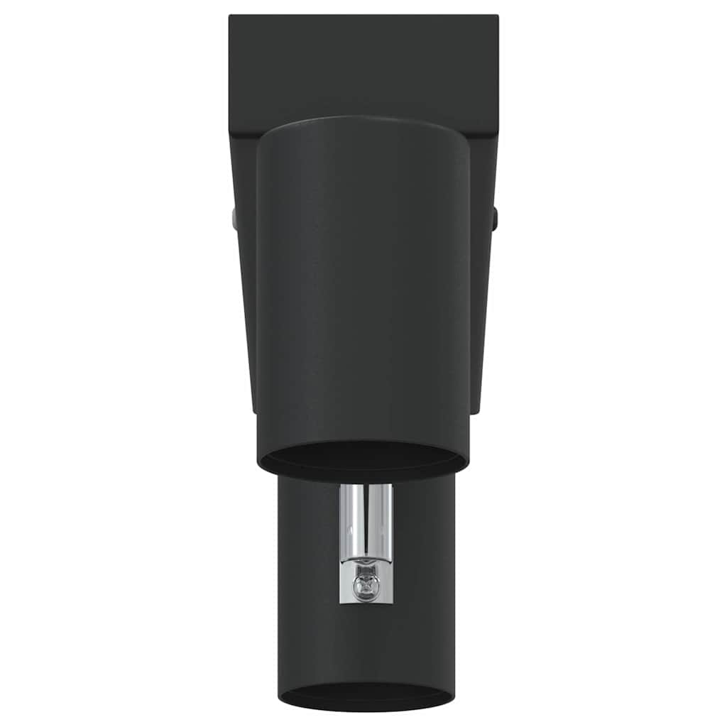 vidaXL Ceiling Spotlight Black 26 x 6.5 x 11.5 cm Steel