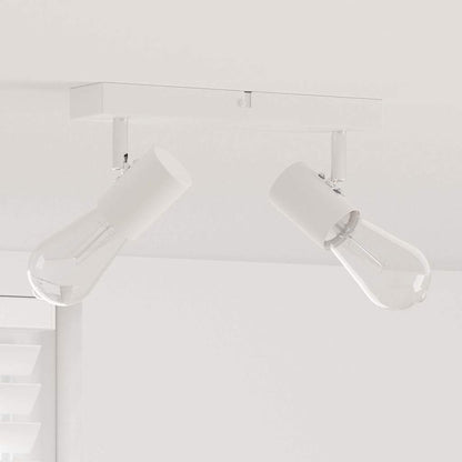 vidaXL Ceiling Spotlight White 26 x 6.5 x 11.5 cm Metal