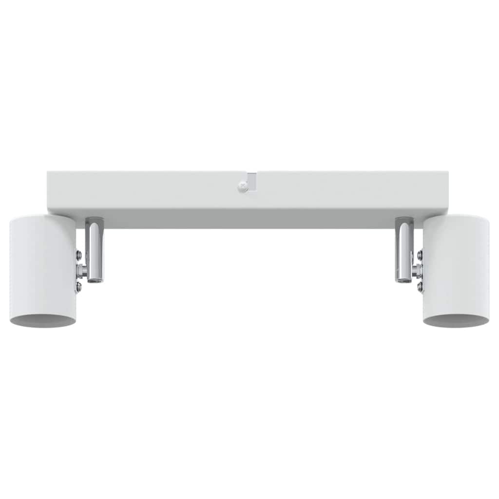 vidaXL Ceiling Spotlight White 26 x 6.5 x 11.5 cm Metal