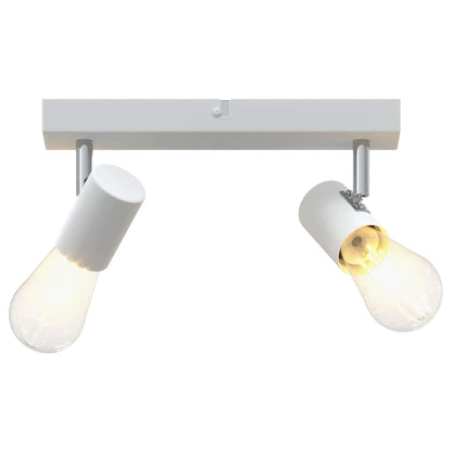 vidaXL Ceiling Spotlight White 26 x 6.5 x 11.5 cm Metal