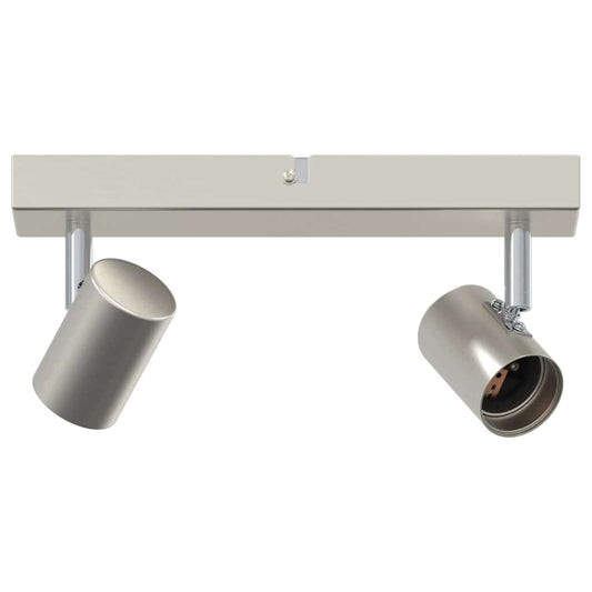 vidaXL Ceiling Spotlight Brushed nickel 26 x 6.5 x 11.5 cm Steel
