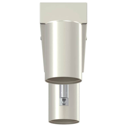 vidaXL Ceiling Spotlight Brushed nickel 26 x 6.5 x 11.5 cm Steel