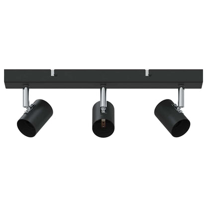 vidaXL Ceiling Spotlight Black 38 x 6.5 x 11.5 cm Steel