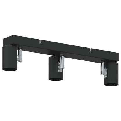 vidaXL Ceiling Spotlight Black 38 x 6.5 x 11.5 cm Steel