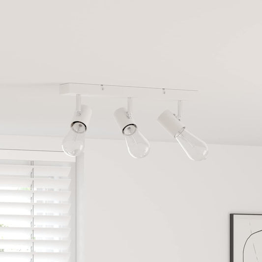 vidaXL Ceiling Spotlight White 38 x 6.5 x 11.5 cm Steel