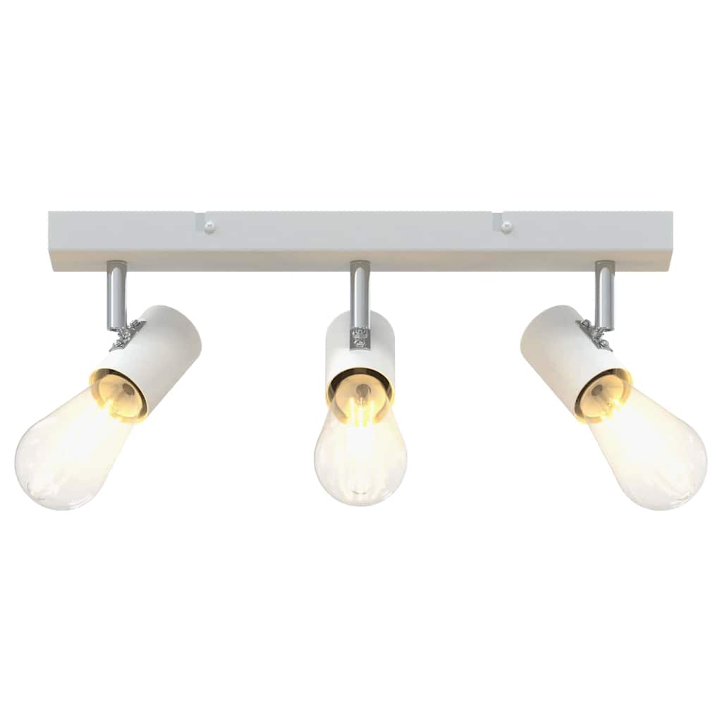 vidaXL Ceiling Spotlight White 38 x 6.5 x 11.5 cm Metal