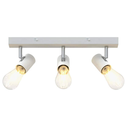 vidaXL Ceiling Spotlight White 38 x 6.5 x 11.5 cm Metal