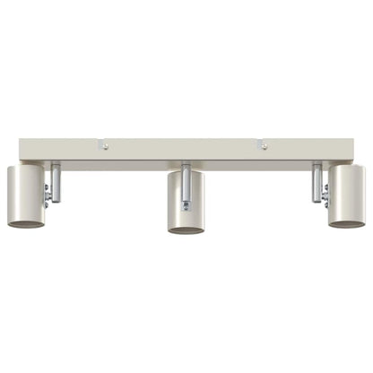 vidaXL Ceiling Spotlight Brush nickel 38 x 6.5 x 11.5 cm Steel