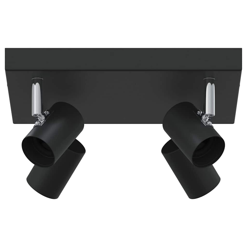 vidaXL Ceiling Spotlight Black 26.5 x 26 x 11.5 cm Metal