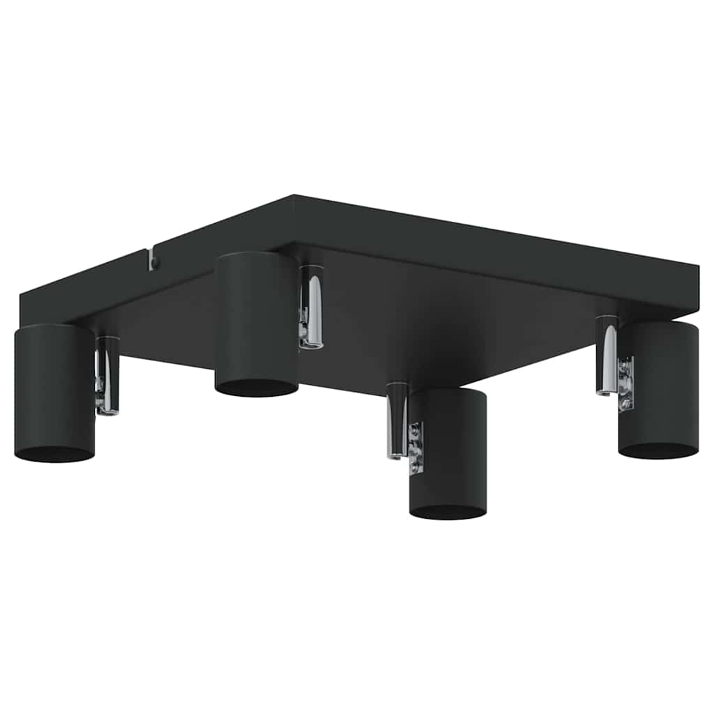 vidaXL Ceiling Spotlight Black 26.5 x 26 x 11.5 cm Metal