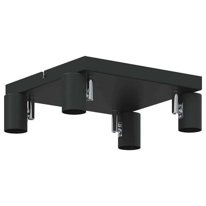 vidaXL Ceiling Spotlight Black 26.5 x 26 x 11.5 cm Metal