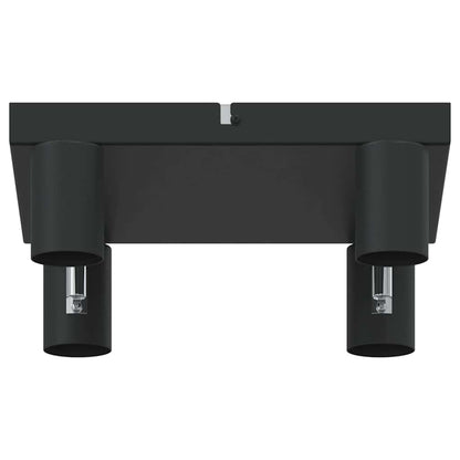 vidaXL Ceiling Spotlight Black 26.5 x 26 x 11.5 cm Metal