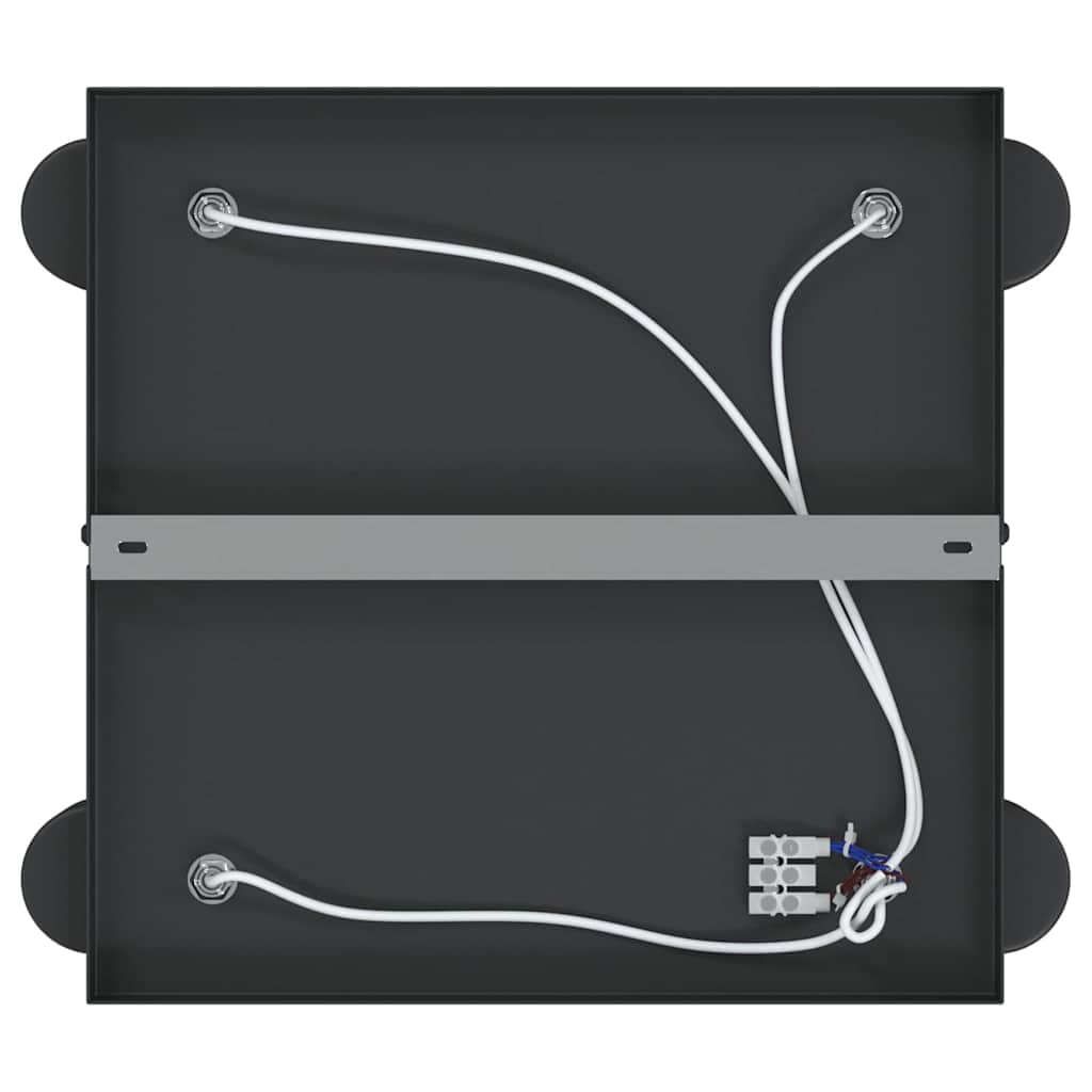 vidaXL Ceiling Spotlight Black 26.5 x 26 x 11.5 cm Metal