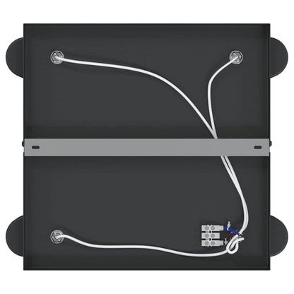 vidaXL Ceiling Spotlight Black 26.5 x 26 x 11.5 cm Metal