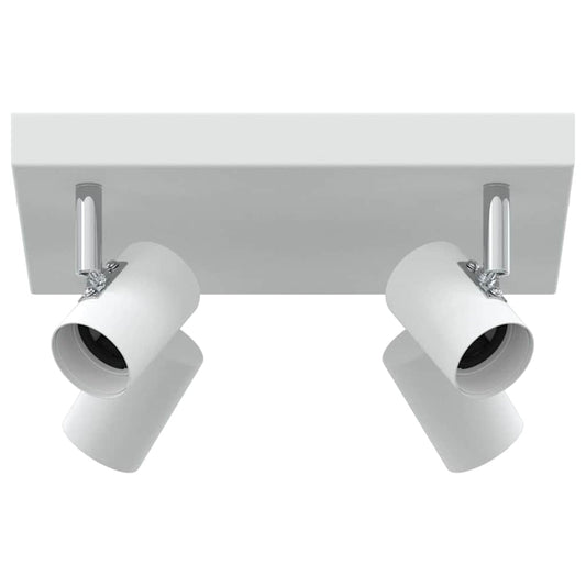 vidaXL Ceiling Spotlight White 26.5 x 26 x 11.5 cm Steel