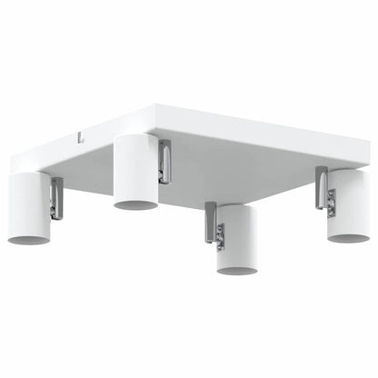 vidaXL Ceiling Spotlight White 26.5 x 26 x 11.5 cm Steel