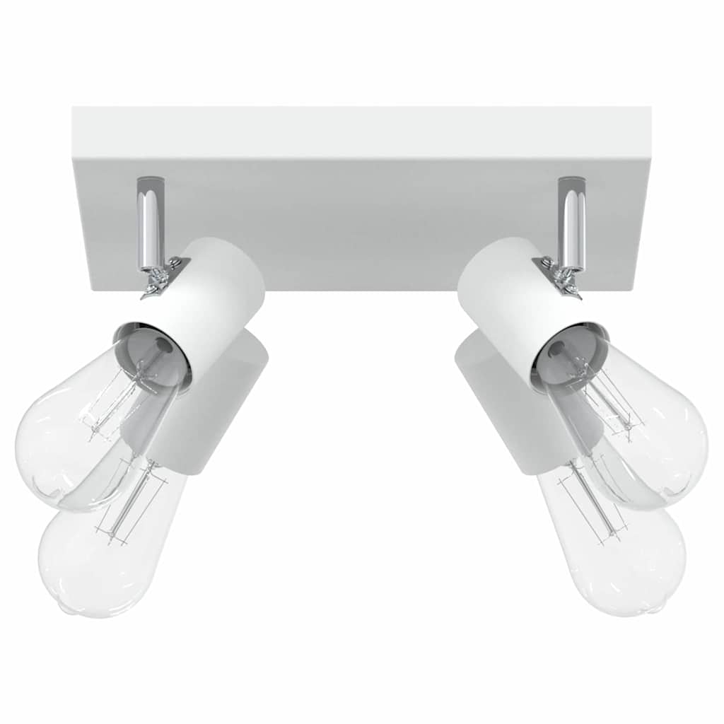 vidaXL Ceiling Spotlight White 26.5 x 26 x 11.5 cm Steel