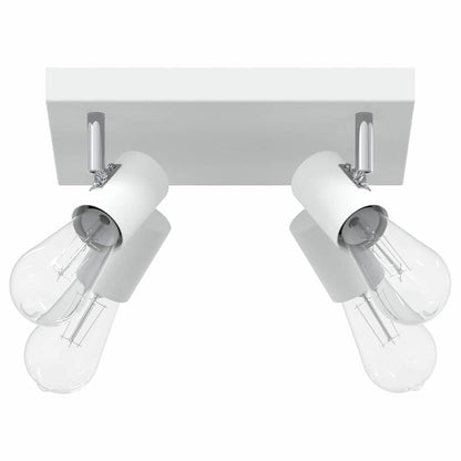 vidaXL Ceiling Spotlight White 26.5 x 26 x 11.5 cm Steel