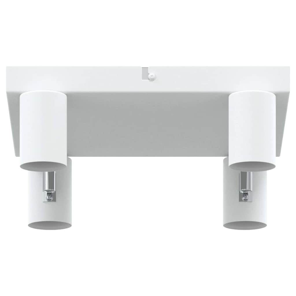 vidaXL Ceiling Spotlight White 26.5 x 26 x 11.5 cm Steel