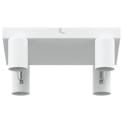 vidaXL Ceiling Spotlight White 26.5 x 26 x 11.5 cm Steel