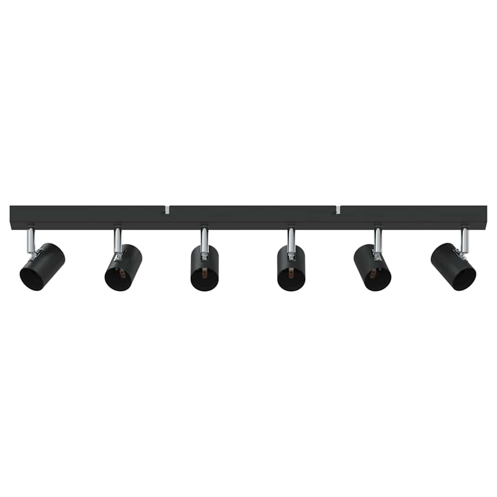 vidaXL Ceiling Spotlight Black 73 x 6.5 x 11.5 cm Metal