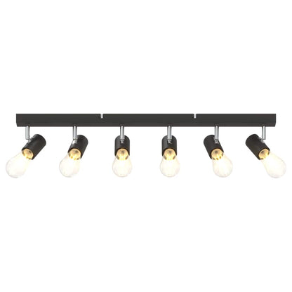 vidaXL Ceiling Spotlight Black 73 x 6.5 x 11.5 cm Metal