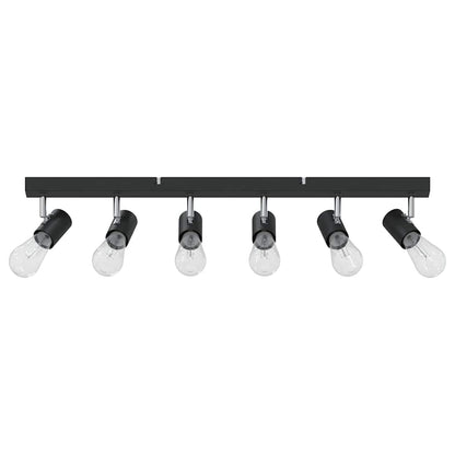 vidaXL Ceiling Spotlight Black 73 x 6.5 x 11.5 cm Metal