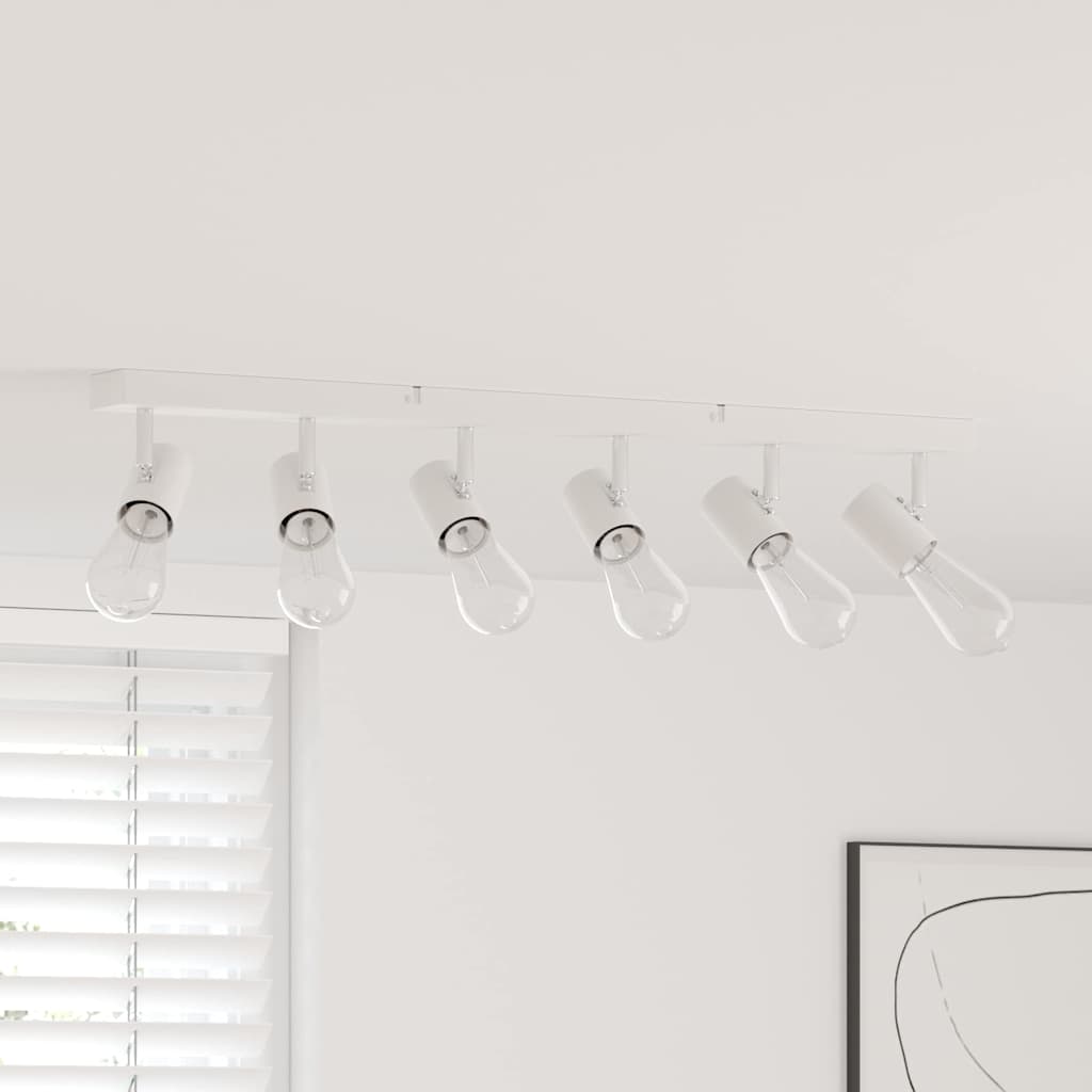 vidaXL Ceiling Spotlight White 73 x 6.5 x 11.5 cm Metal