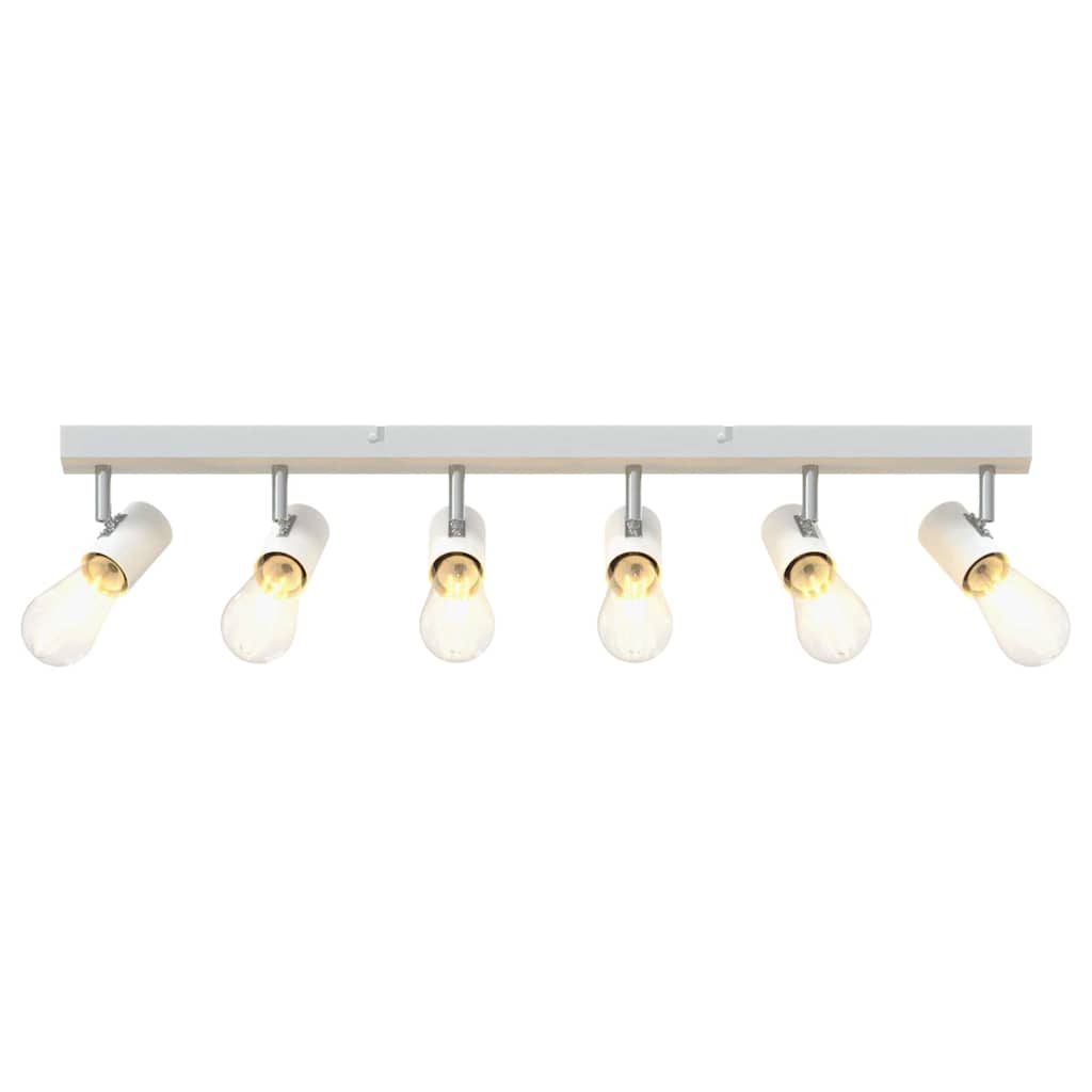 vidaXL Ceiling Spotlight White 73 x 6.5 x 11.5 cm Metal