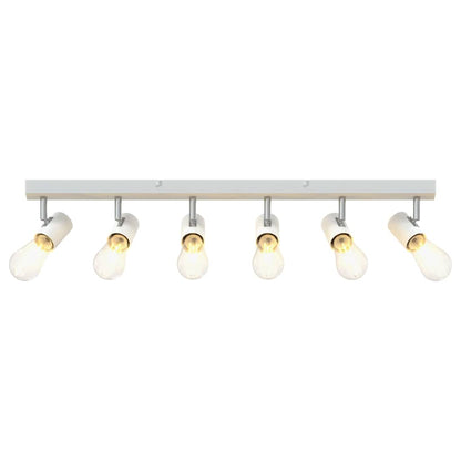 vidaXL Ceiling Spotlight White 73 x 6.5 x 11.5 cm Metal