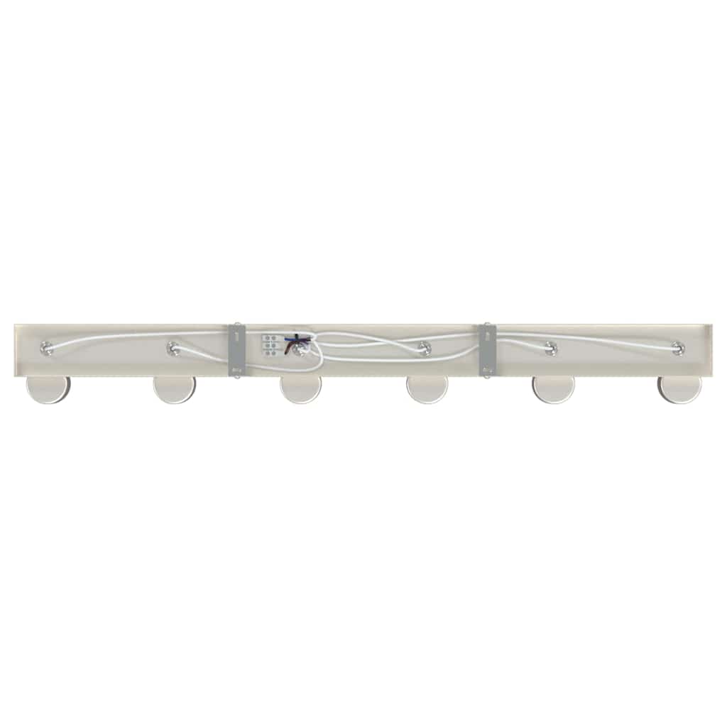 vidaXL Ceiling Spotlight Nickel 73 x 6.5 x 11.5 cm Metal