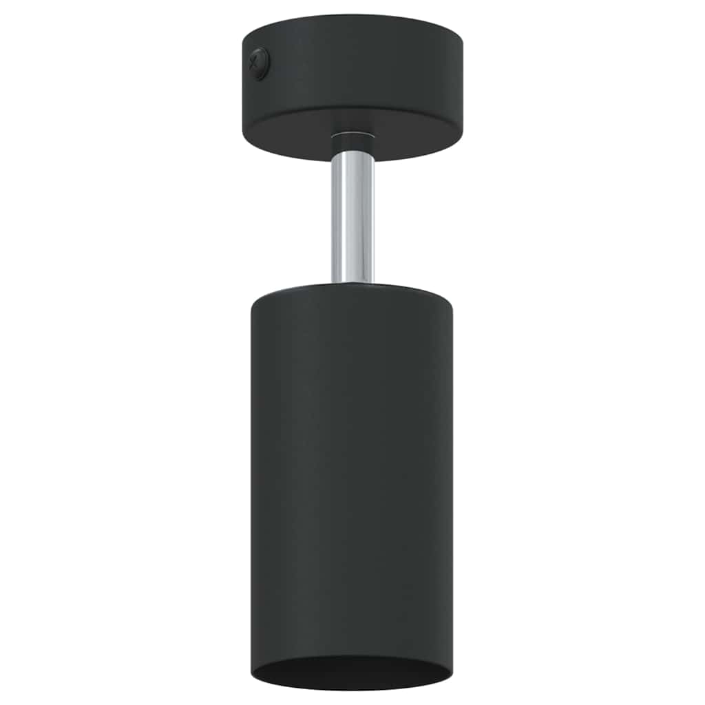 vidaXL Ceiling Spotlight Black 6 x 6 x 16.5 cm Steel