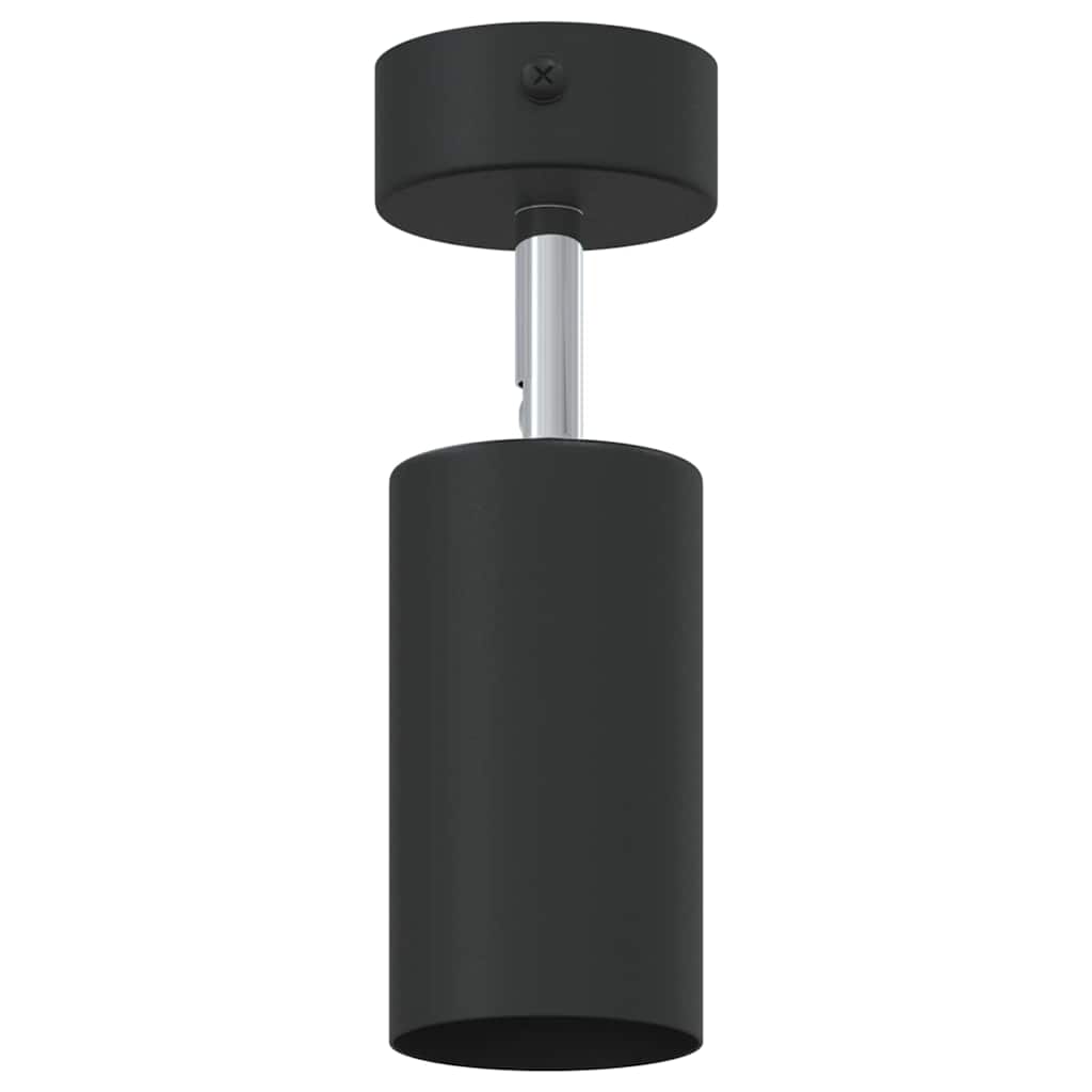 vidaXL Ceiling Spotlight Black 6 x 6 x 16.5 cm Steel
