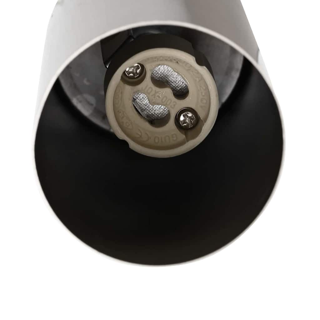 vidaXL Ceiling Spotlight with Spotlights Nickel 6 x 6 x 16 cm Metal