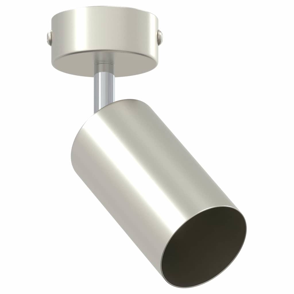 vidaXL Ceiling Spotlight with Spotlights Nickel 6 x 6 x 16 cm Metal
