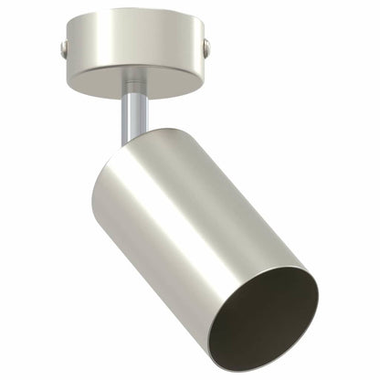 vidaXL Ceiling Spotlight with Spotlights Nickel 6 x 6 x 16 cm Metal